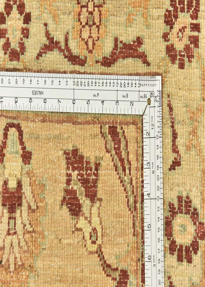 2' 9 x 17' Hand Knotted Peshawar Ziegler Runner Rug