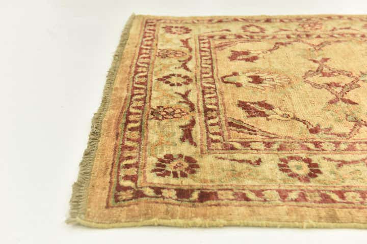 2' 9 x 17' Hand Knotted Peshawar Ziegler Runner Rug