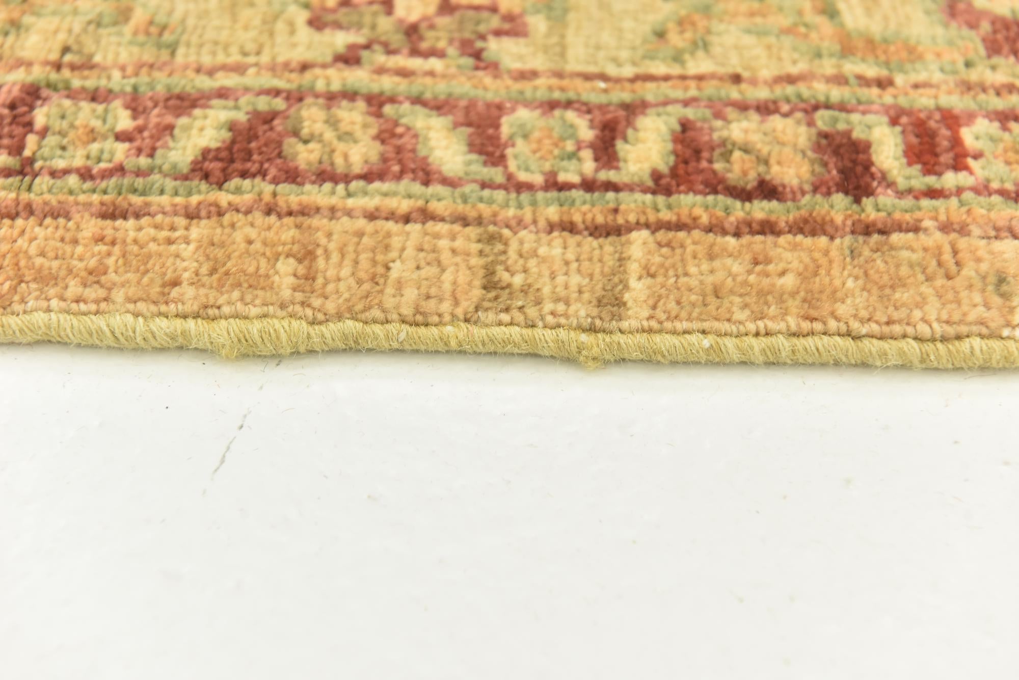2' 9 x 17' Hand Knotted Peshawar Ziegler Runner Rug