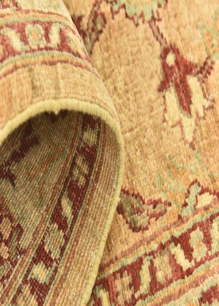 2' 9 x 17' Hand Knotted Peshawar Ziegler Runner Rug
