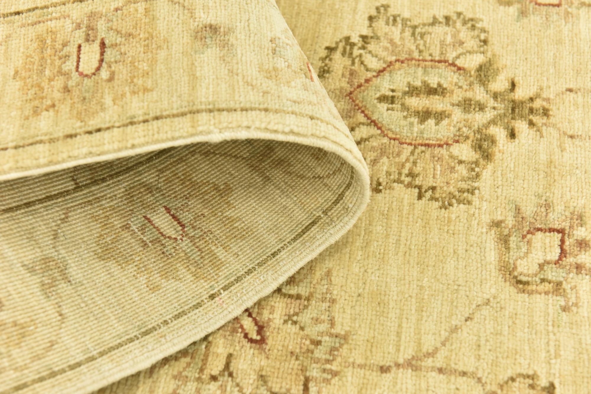2' 6 x 11' 4 Hand Knotted Peshawar Ziegler Runner Rug