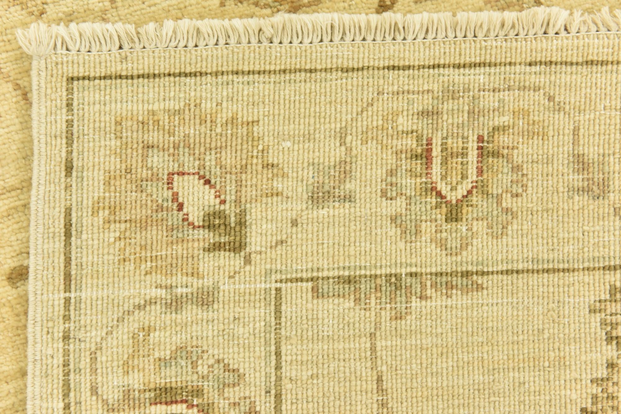 2' 6 x 11' 4 Hand Knotted Peshawar Ziegler Runner Rug