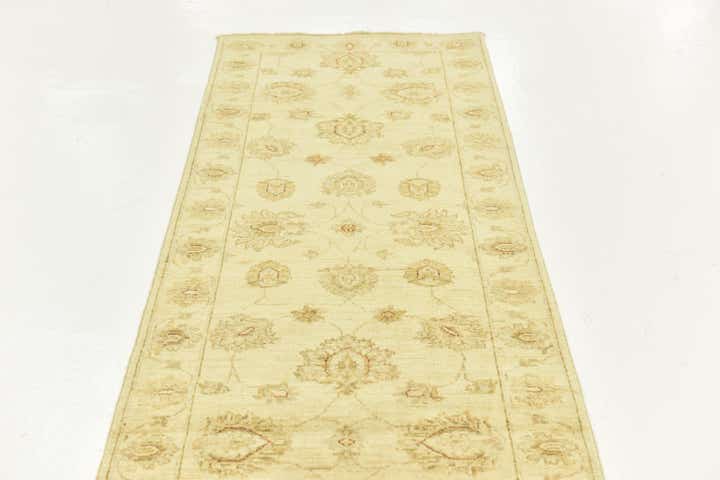 2' 6 x 11' 4 Hand Knotted Peshawar Ziegler Runner Rug