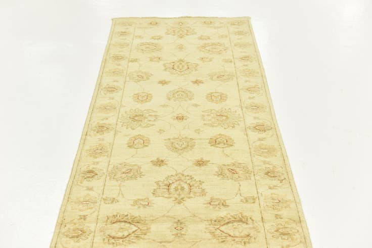 Detail image of 2' 6 x 11' 4 Hand Knotted Peshawar Ziegler Runner Rug
