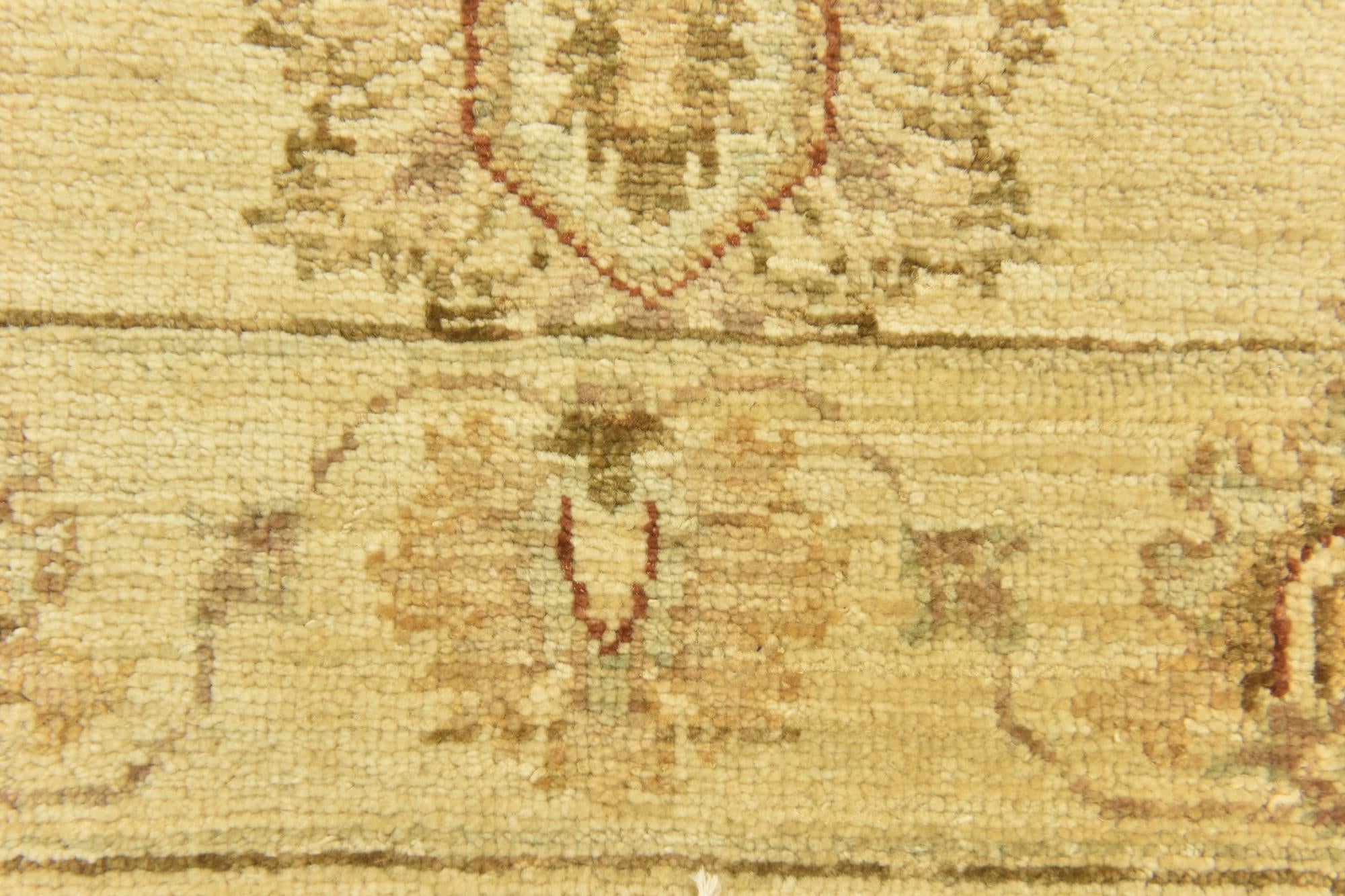 2' 6 x 11' 4 Hand Knotted Peshawar Ziegler Runner Rug