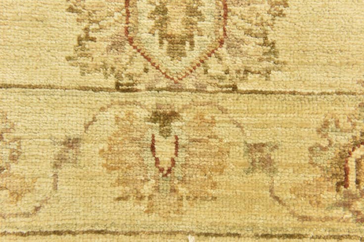 Detail image of 2' 6 x 11' 4 Hand Knotted Peshawar Ziegler Runner Rug