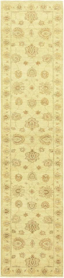Detail image of 2' 6 x 11' 4 Hand Knotted Peshawar Ziegler Runner Rug