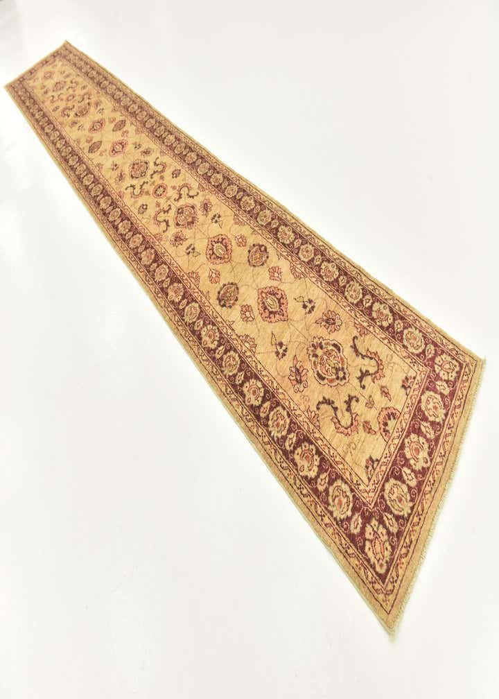 2' 10 x 17' 4 Hand Knotted Peshawar Ziegler Runner Rug