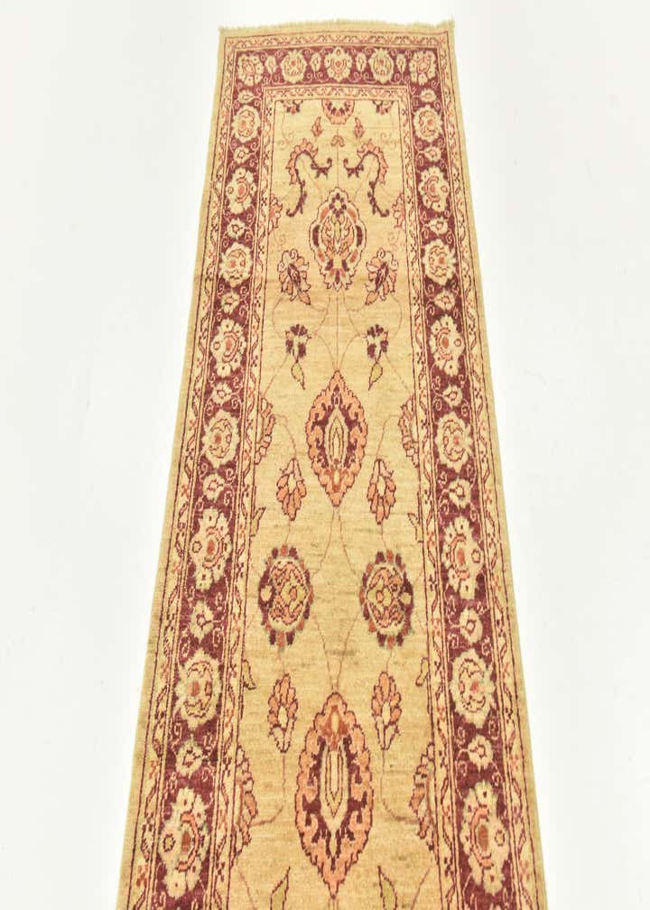 2' 10 x 17' 4 Hand Knotted Peshawar Ziegler Runner Rug