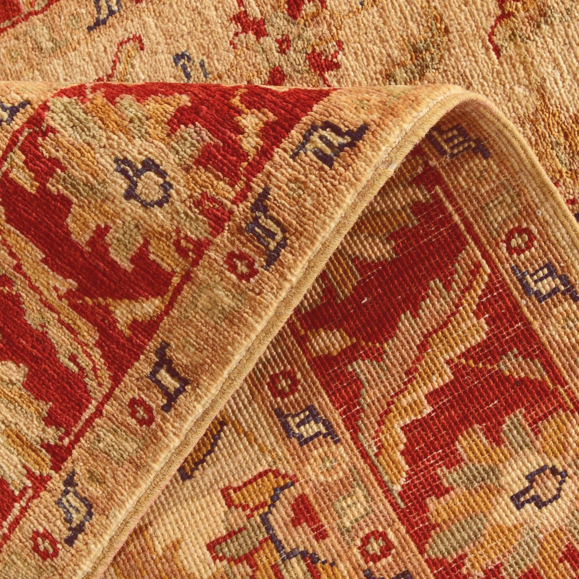 2' 10 x 8' 11 Hand Knotted Peshawar Ziegler Runner Rug