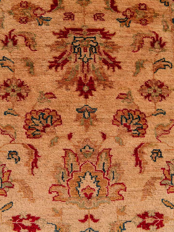 2' 10 x 8' 11 Hand Knotted Peshawar Ziegler Runner Rug
