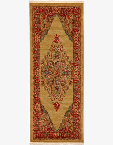 Tan Sara Runner Rug
