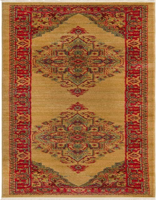 Detail image of 2' 7 x 10' Serapi Runner Rug