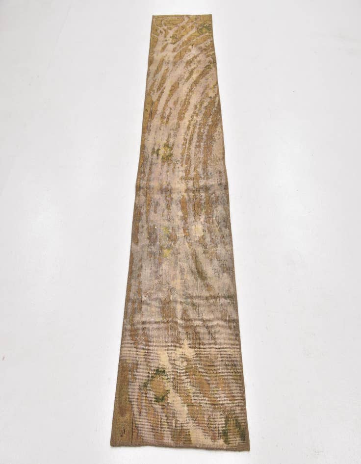 Detail image of 2' 2 x 8' 7  Hand Knotted Ultra Vintage Persian Wool Runner Rug