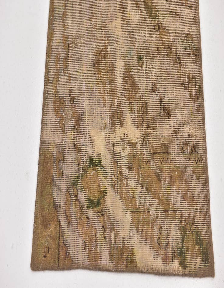 Detail image of 2' 2 x 8' 7  Hand Knotted Ultra Vintage Persian Wool Runner Rug