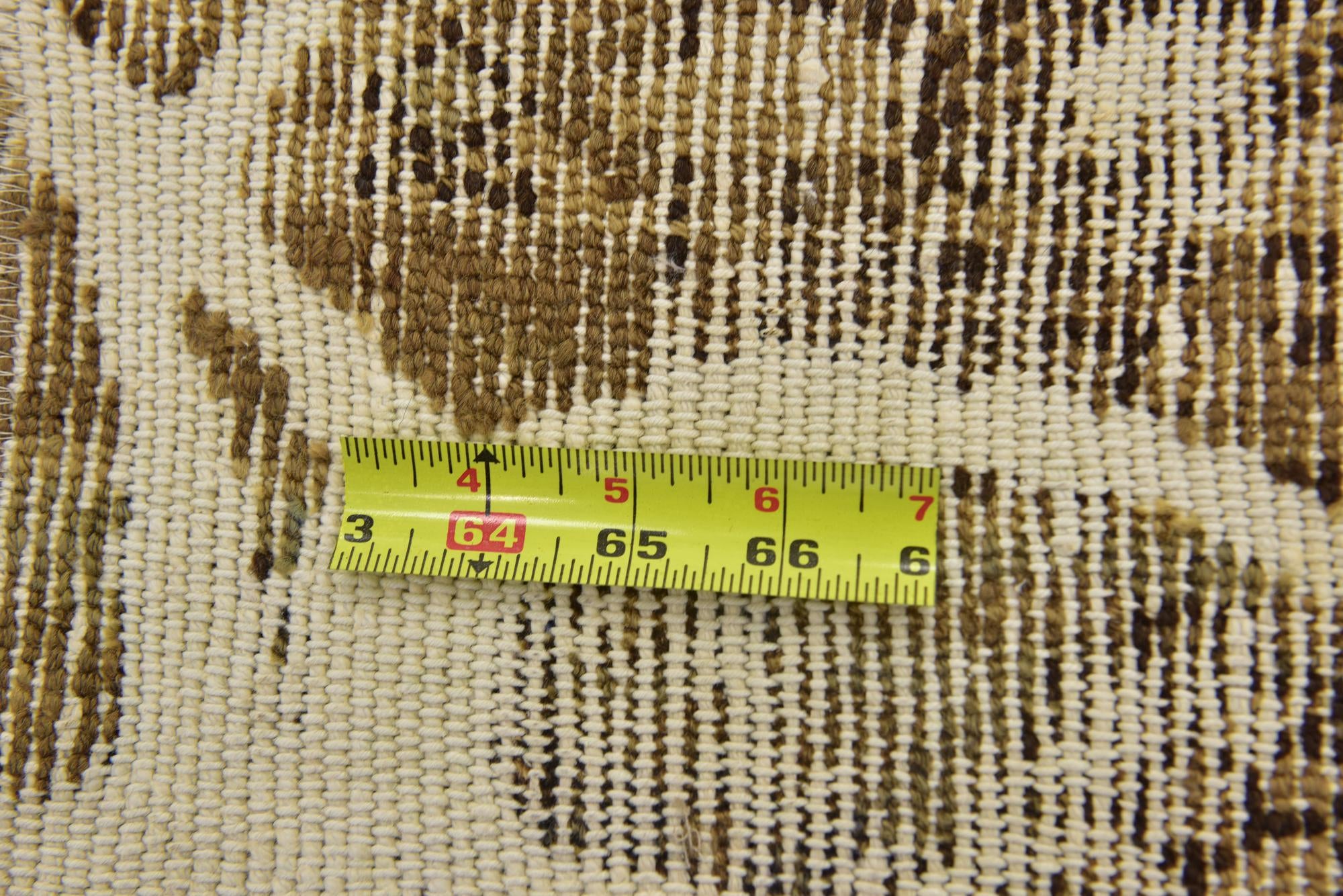 3' 5 x 6' 9 Hand Knotted Ultra Vintage Persian Wool Runner Rug