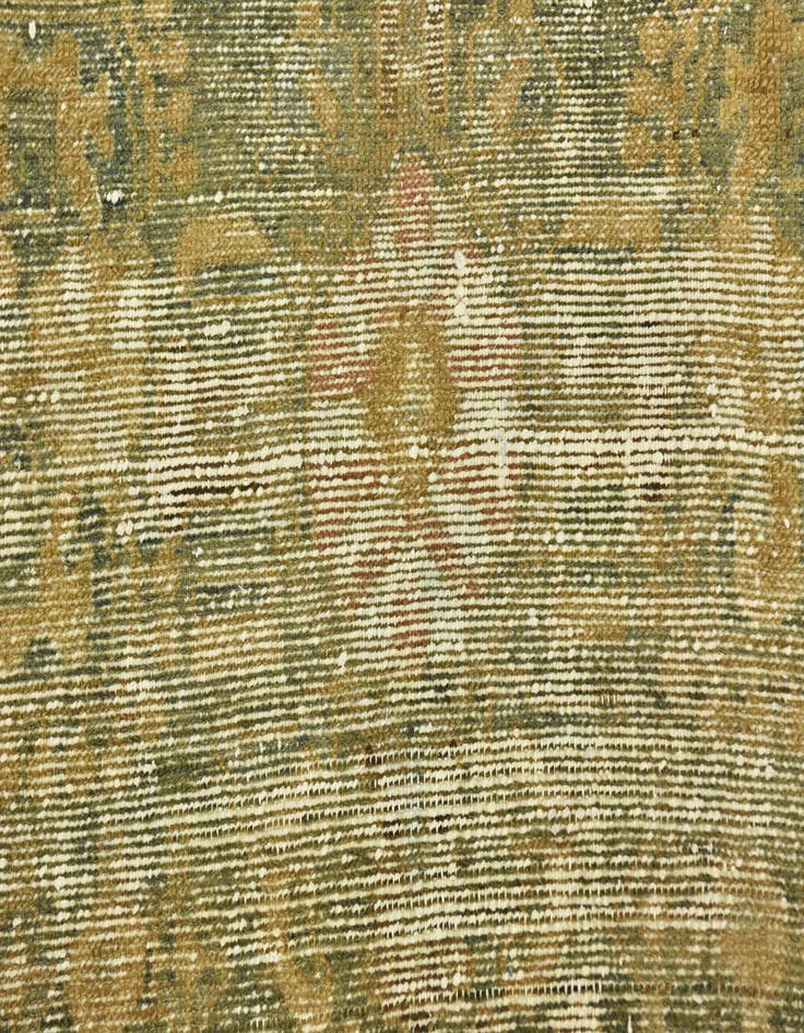 Detail image of 4' 4 x 9' 6 Hand Knotted Ultra Vintage Persian Wool Runner Rug