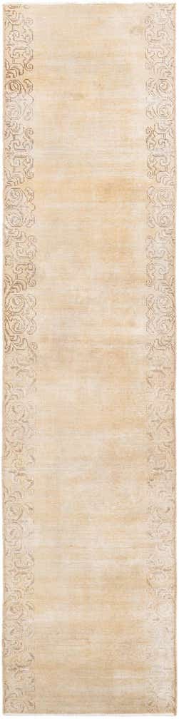 2' 7 x 8' 2 Hand Knotted Ultra Vintage Persian Wool Runner Rug