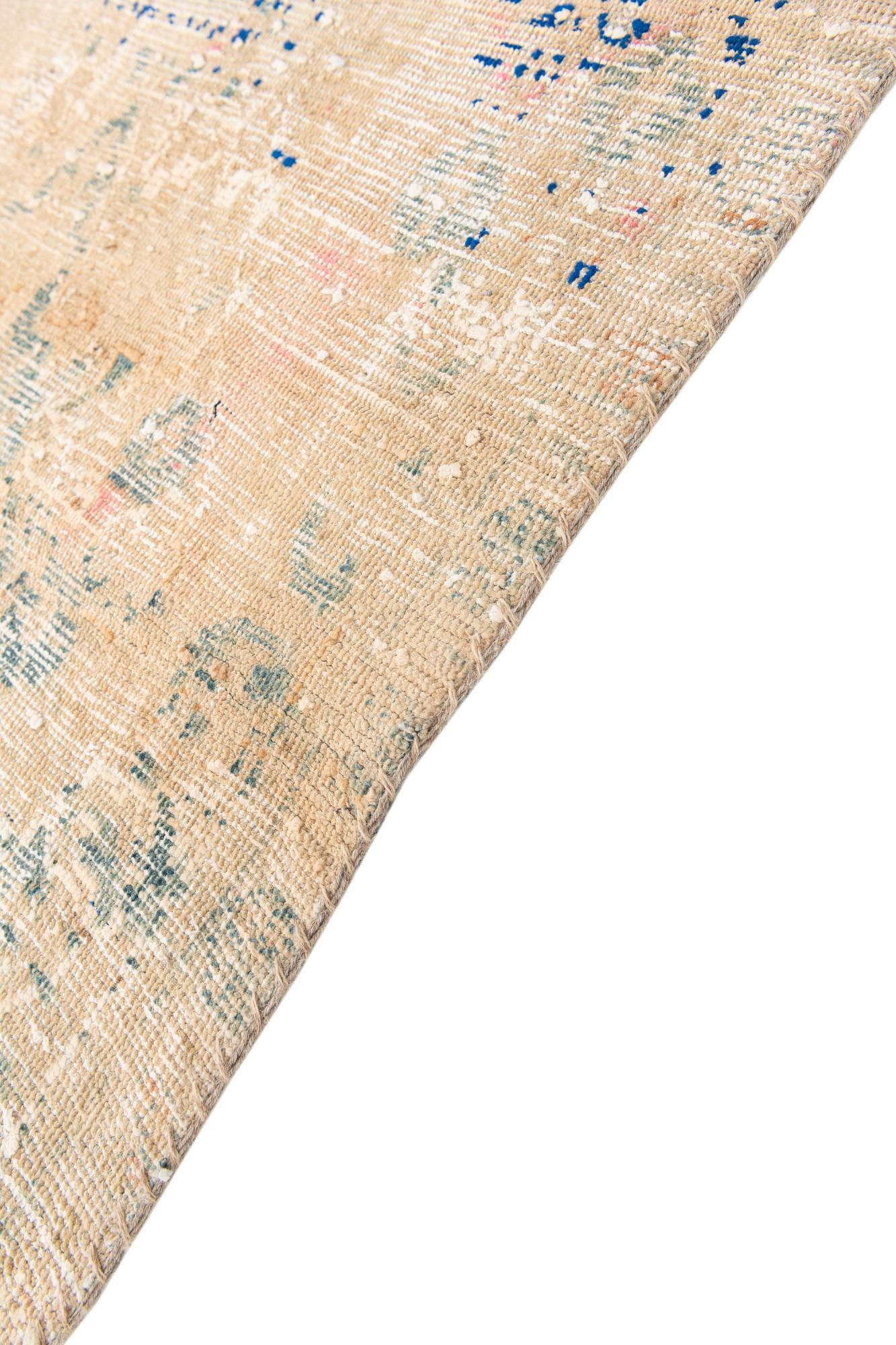 3' x 6' 8 Hand Knotted Ultra Vintage Persian Wool Runner Rug