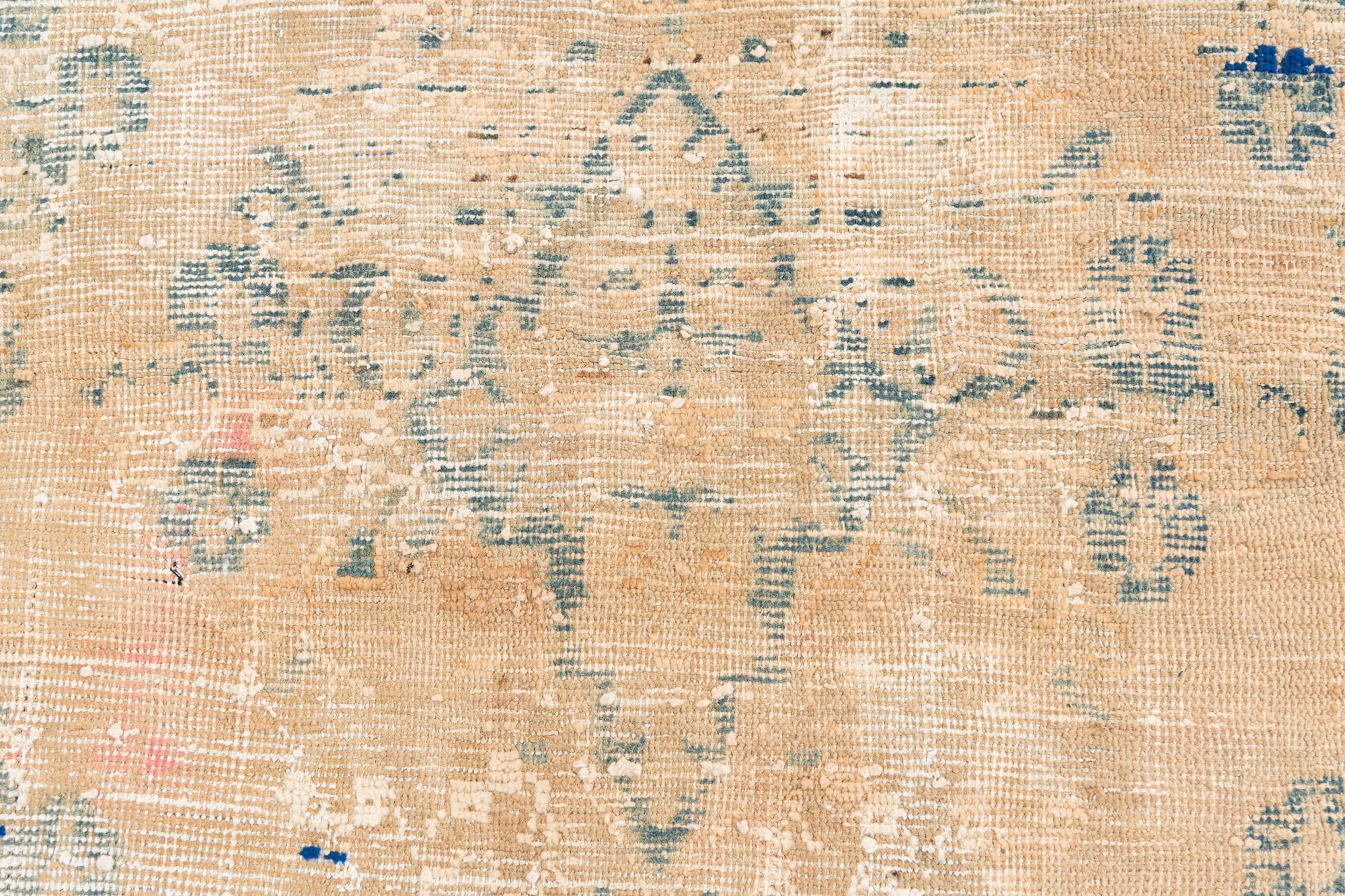 3' x 6' 8 Hand Knotted Ultra Vintage Persian Wool Runner Rug
