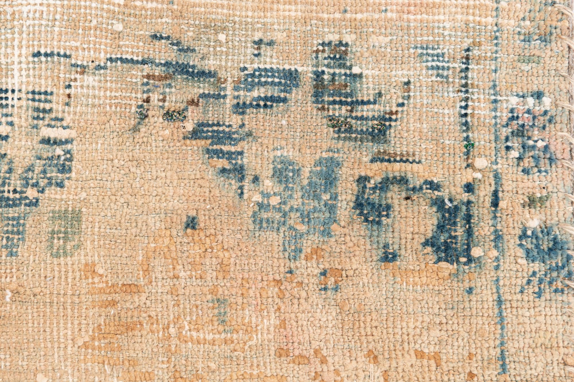 3' x 6' 8 Hand Knotted Ultra Vintage Persian Wool Runner Rug