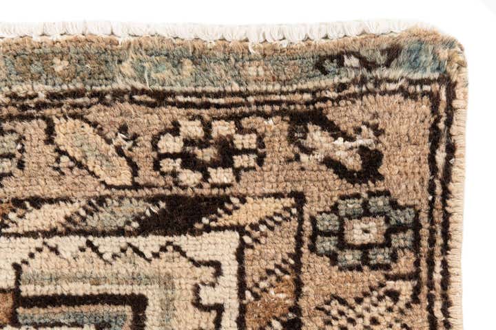 2' 9 x 6' 2 Hand Knotted Ultra Vintage Persian Wool Runner Rug