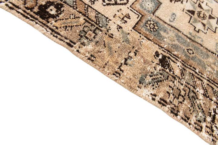 2' 9 x 6' 2 Hand Knotted Ultra Vintage Persian Wool Runner Rug