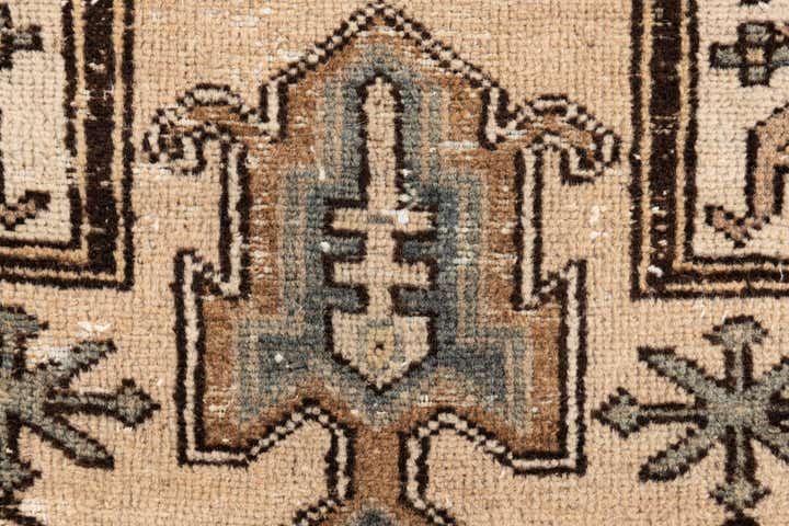 2' 9 x 6' 2 Hand Knotted Ultra Vintage Persian Wool Runner Rug