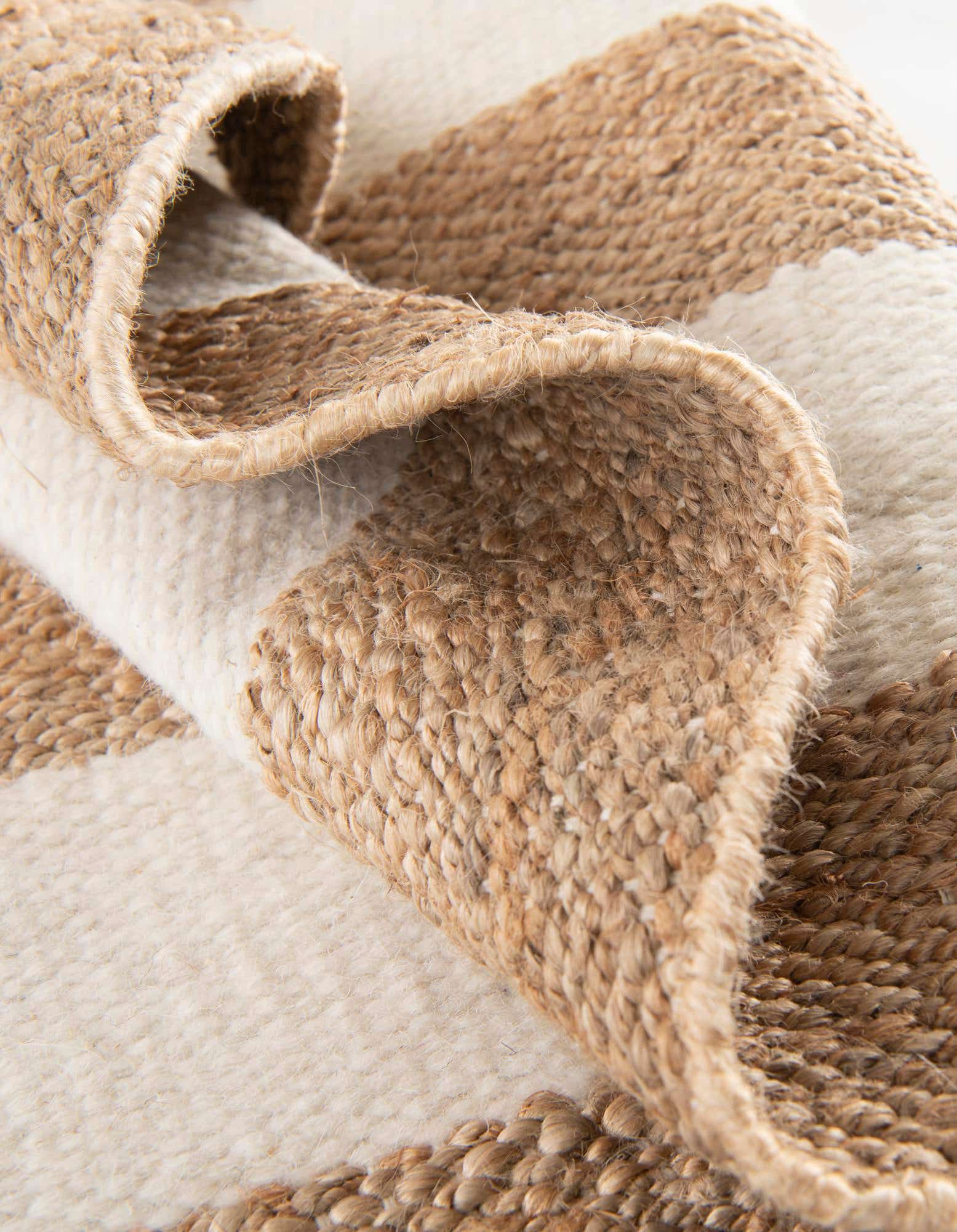 Custom Tan Sand Hand Woven Jill Zarin Hamptons Rug
