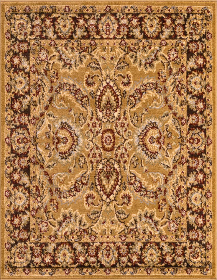Detail image of 4' x 4' Classic Agra Square Rug