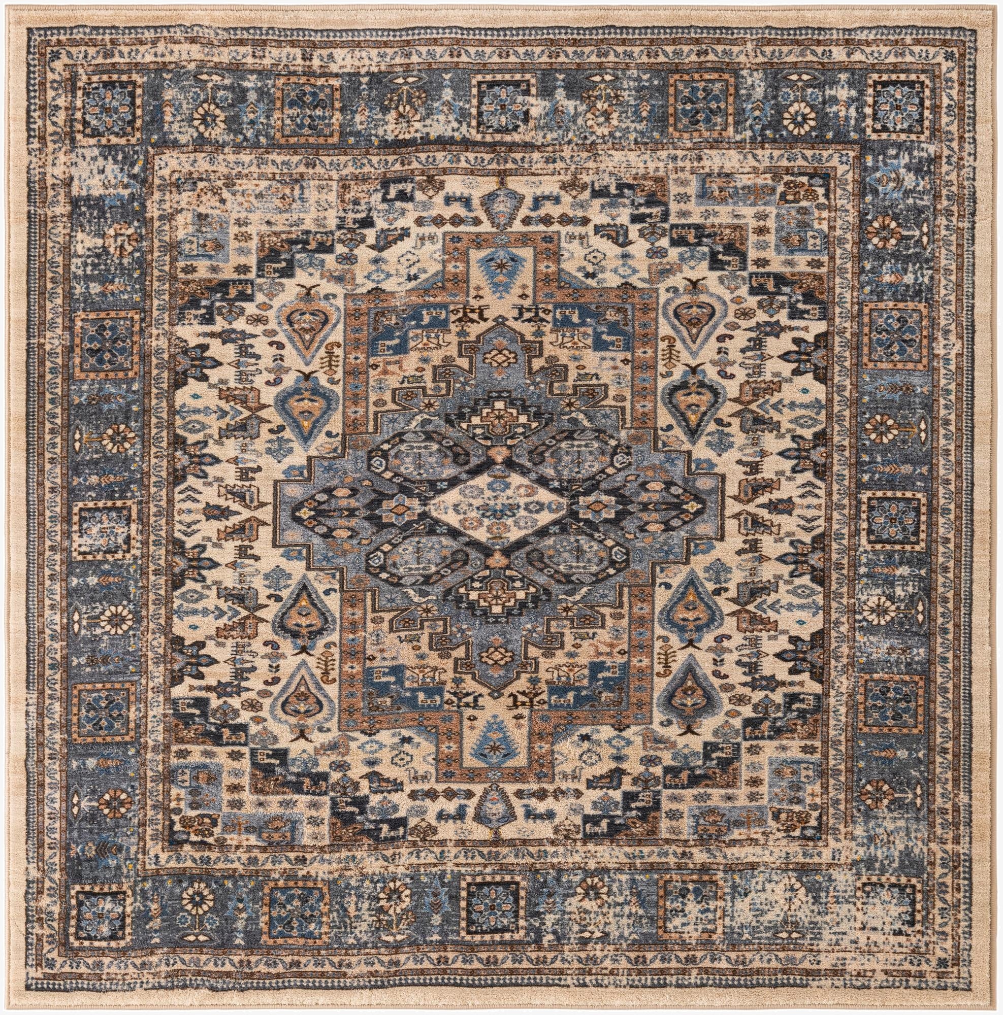 5' 3 x 5' 3 Medina Square Rug