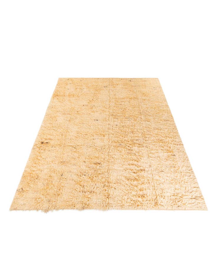 Detail image of 9' 8 x 10' Hand Knotted Moroccan Wool Square Rug