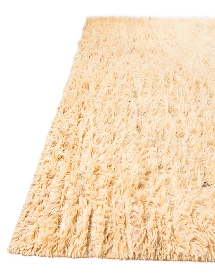 Detail image of 9' 8 x 10'  Hand Knotted Moroccan Wool Square Rug