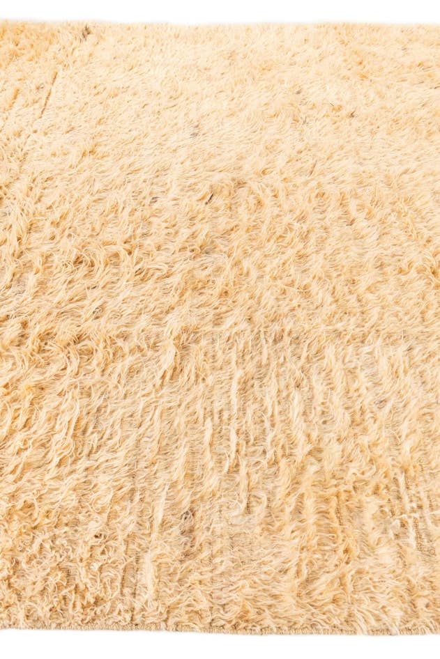 Detail image of 9' 8 x 10' Hand Knotted Moroccan Wool Square Rug