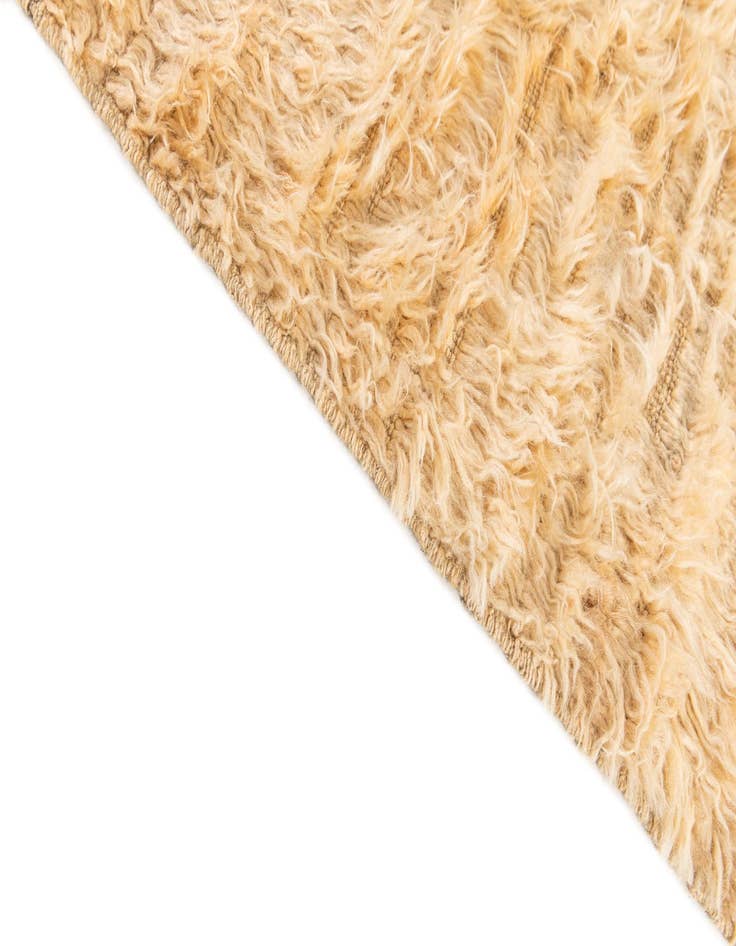 Detail image of 9' 8 x 10'  Hand Knotted Moroccan Wool Square Rug