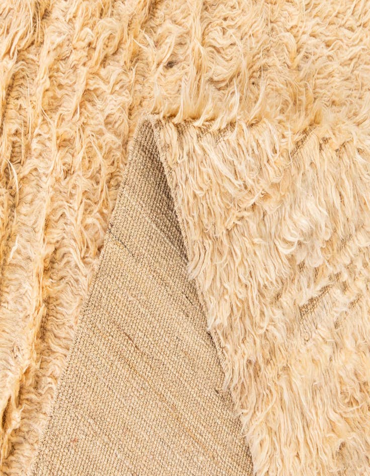 Detail image of 9' 8 x 10'  Hand Knotted Moroccan Wool Square Rug