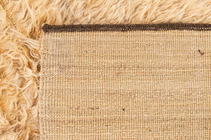 9' 8 x 10' Hand Knotted Moroccan Wool Square Rug