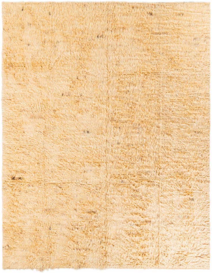 Detail image of 9' 8 x 10' Hand Knotted Moroccan Wool Square Rug