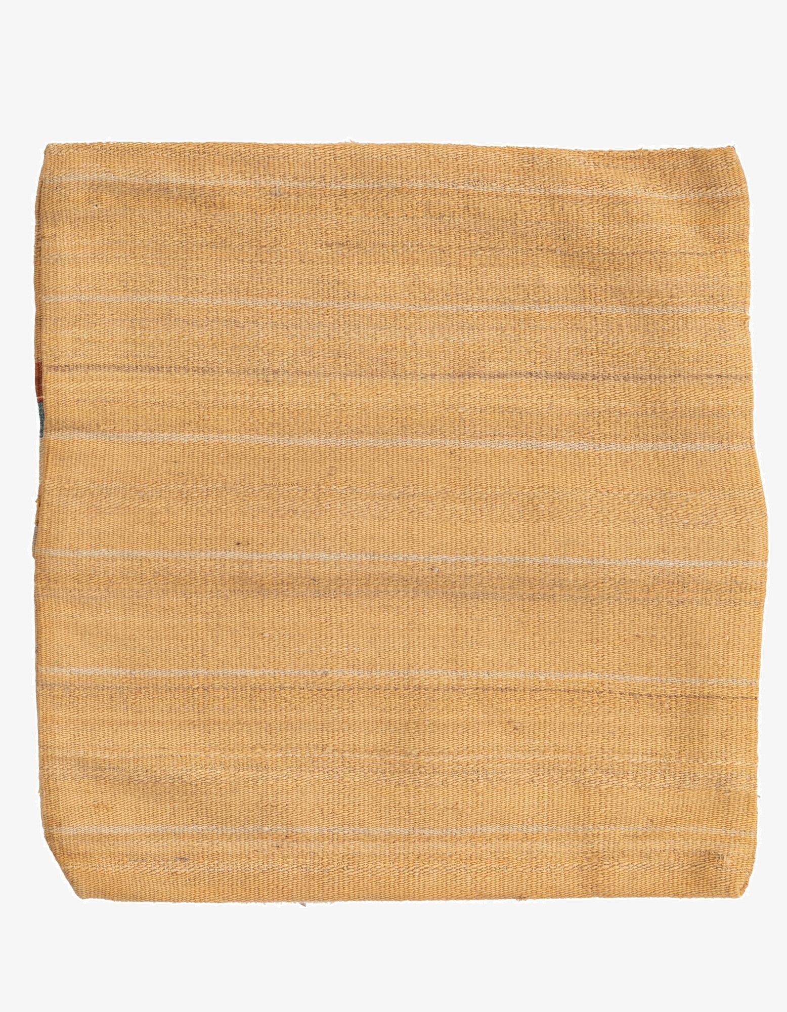 1' 7 x 1' 8  Hand Woven Pillow Wool Square Rug