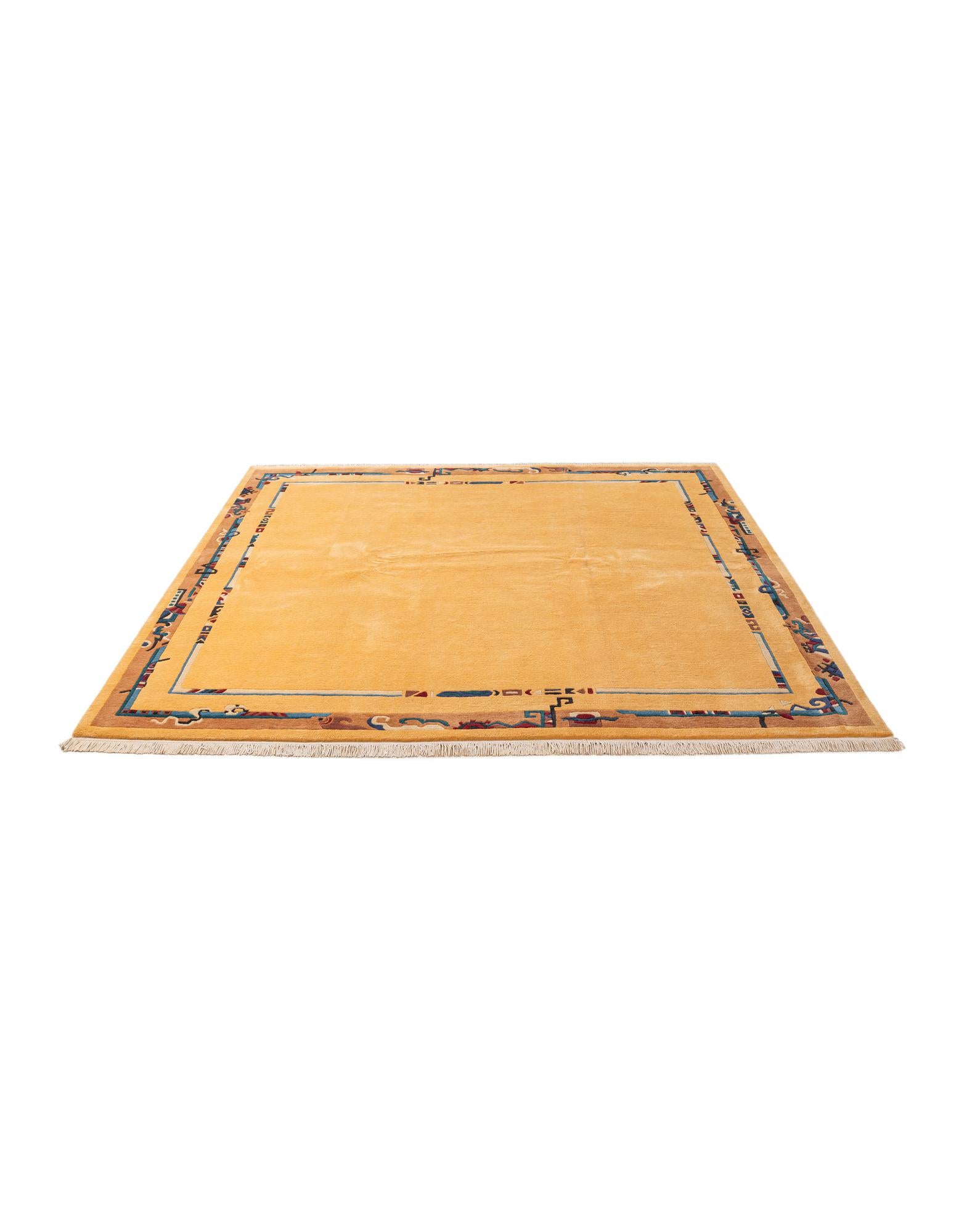 250cm x 255cm Hand Knotted Tibet Wool Square Rug