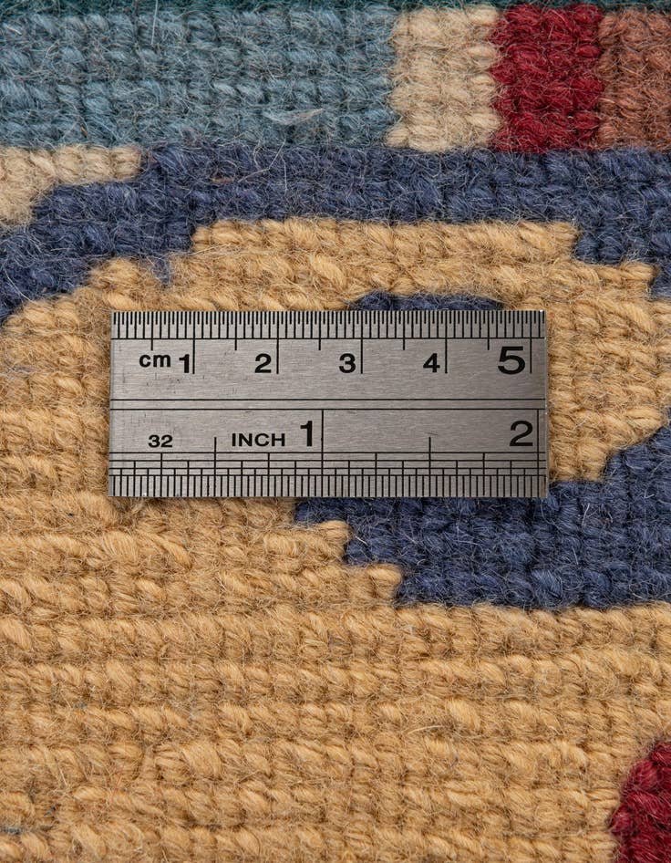 Detail image of 8' 2 x 8' 4  Hand Knotted Tibet Wool Square Rug