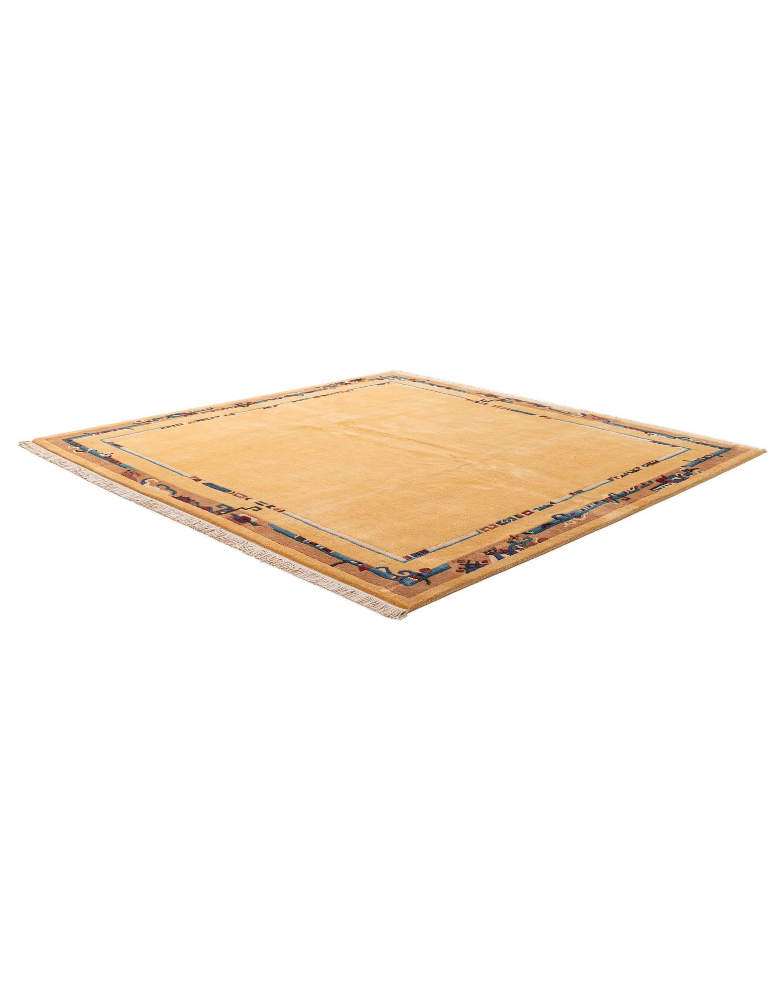 250cm x 255cm Hand Knotted Tibet Wool Square Rug