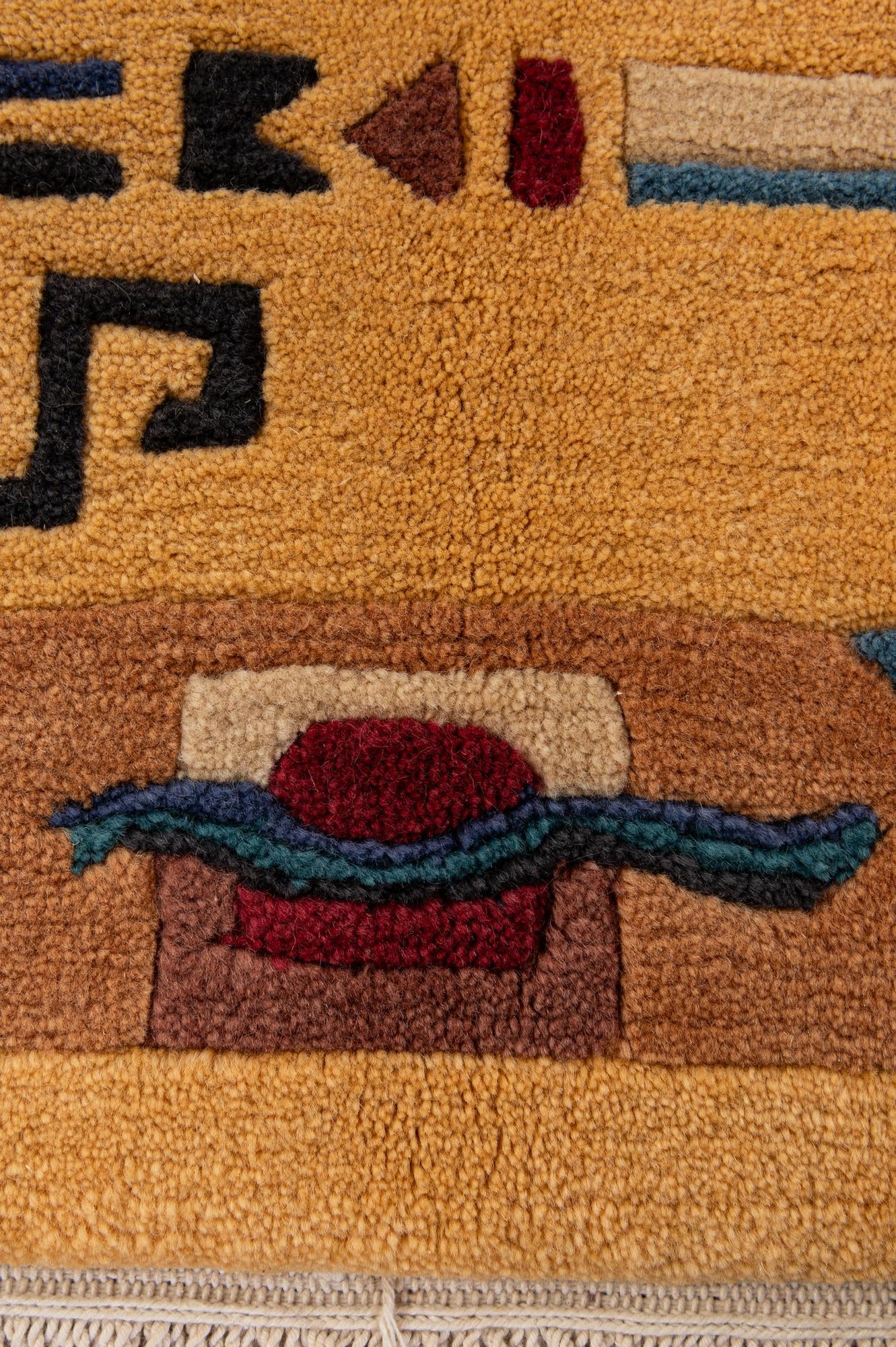 250cm x 255cm Hand Knotted Tibet Wool Square Rug