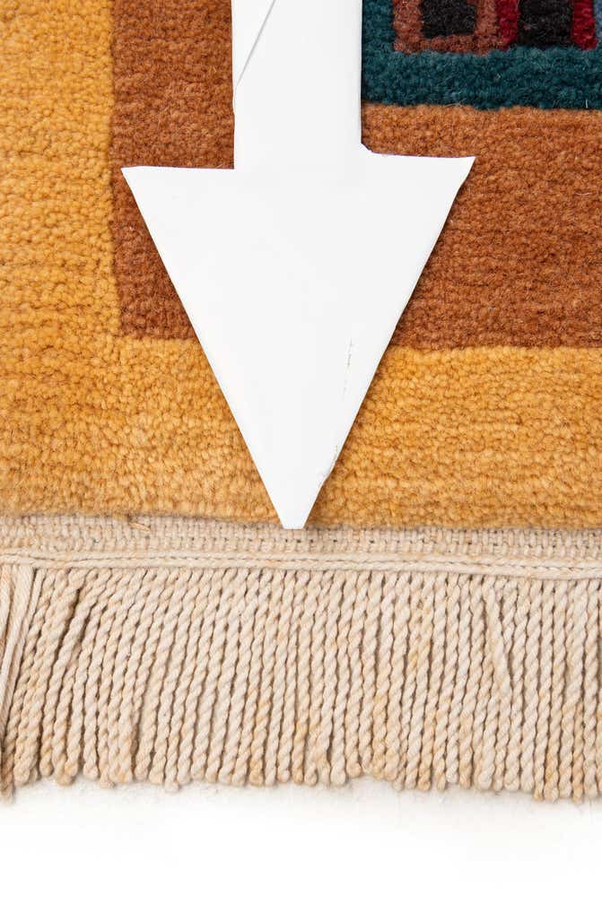 8' 2 x 8' 4 Hand Knotted Tibet Wool Square Rug