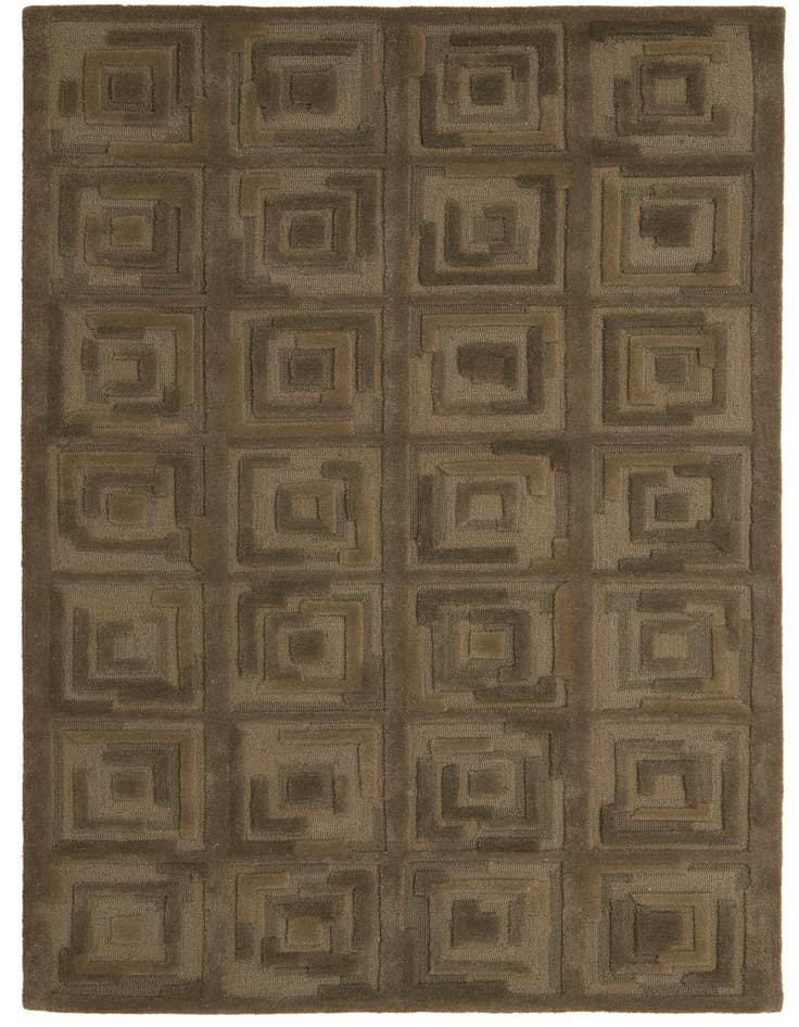 Detail image of 5' x 8' Luna Wool Rug