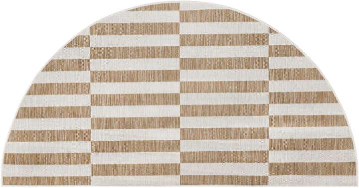 3' x 6' Easy-Clean Ribbon Indoor / Outdoor Hearth Rug