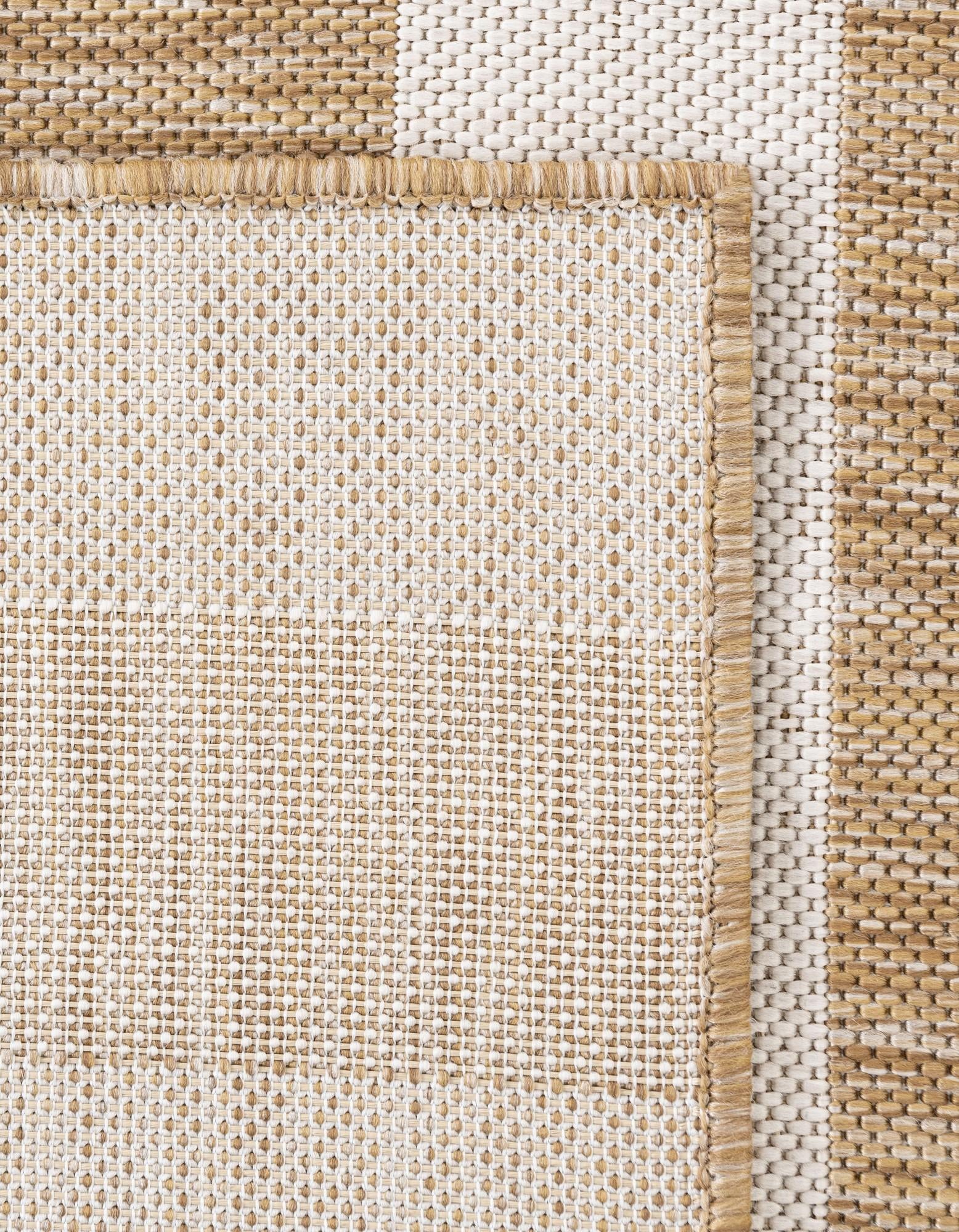 2' 2 x 3' 7 Easy-Clean Striped Indoor / Outdoor Hearth Rug