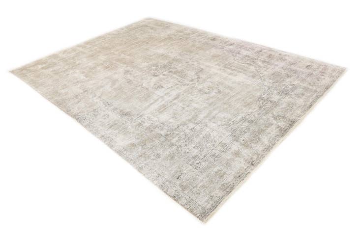 Detail image of 7' 8 x 10' 9 Hand Knotted Ultra Vintage Persian Wool Rug