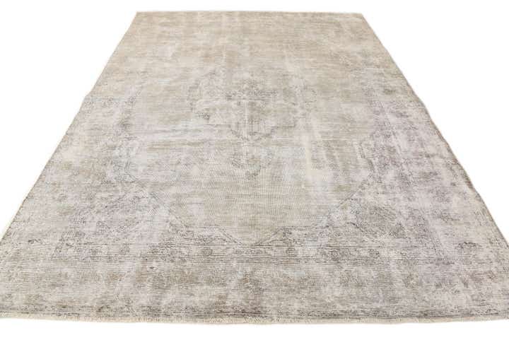 7' 8 x 10' 9 Hand Knotted Ultra Vintage Persian Wool Rug