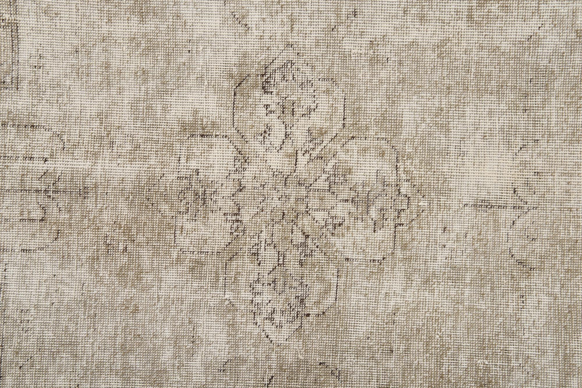 7' 8 x 10' 9 Hand Knotted Ultra Vintage Persian Wool Rug